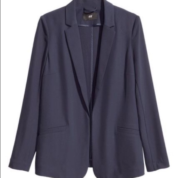 H&M Dark Blue Blazer - Picture 1 of 5
